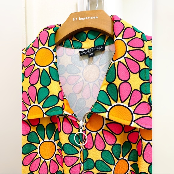 Smak Parlour Mod Daisy Belted Romper - Picture 3 of 8